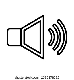 Volume Vector Line Icon Design