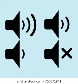 volume vectors icons