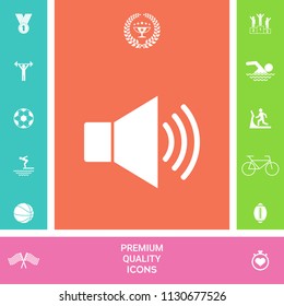Volume web symbol icon