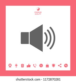 Volume web symbol icon
