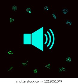 Volume web symbol icon