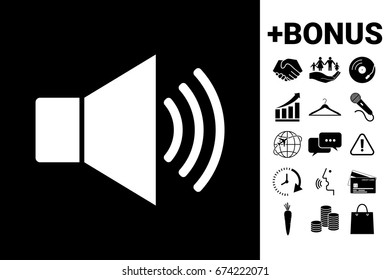 Volume web symbol icon