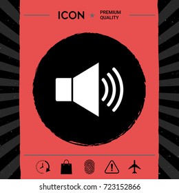 Volume web symbol icon
