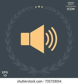 Volume web symbol icon