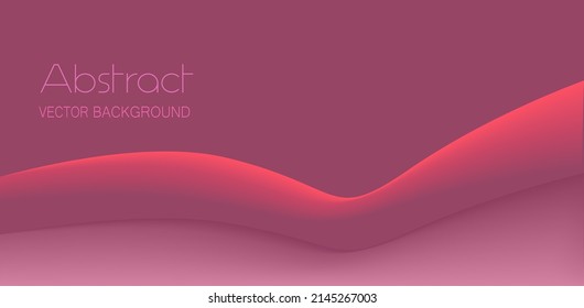 Volumetric Banner. Upward Movement. Line Up. Abstract Vector Background
