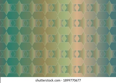 volumetric colored background with gradient magen david for background, website, desktop