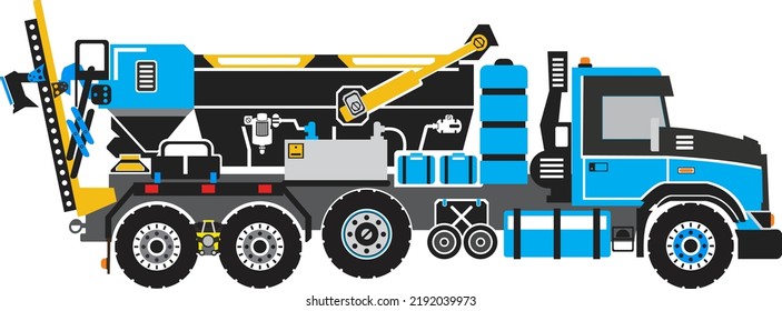 volumetrischer Betonmischwagen