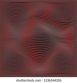 volumetric grid, abstract vector background.