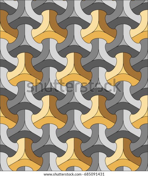 Volumetric Patterns Lattice 1 Stock Vector (Royalty Free) 685091431 ...