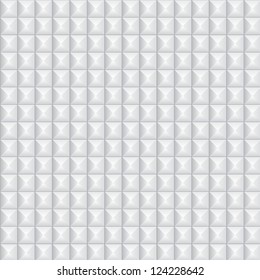 Volumetric texture of white cubes (seamless texture).