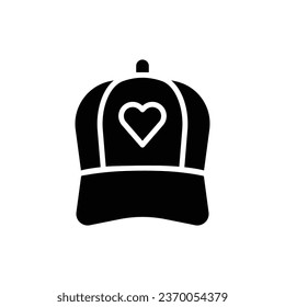 Ilustración de vectores de iconos rellenados con capucha voluntaria
