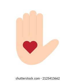 Volunteer icon vector image. Can also be used for Donations. Suitable for mobile apps, web apps and print media.