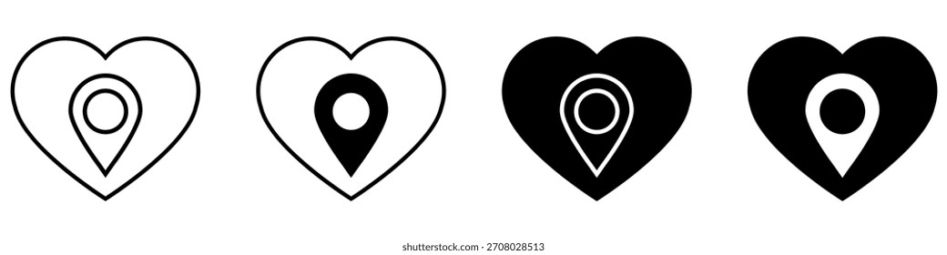 Conjunto de Vectores de iconos de voluntarios. Colección de signo de ilustración comunitaria. símbolo de ayuda. logotipo de donación.