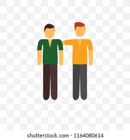 Volunteer vector icon isolated on transparent background, Volunteer logo concept