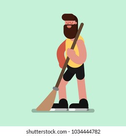 Voluntire clean up the streets
