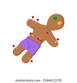 Voodoo Doll, African Symbols Illustration