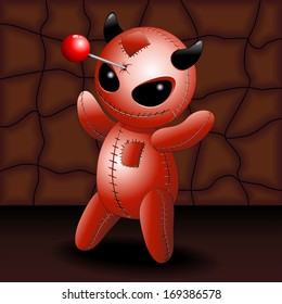 Voodoo Doll Evil Devil Cartoon