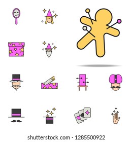 a voodoo doll icon. magic icons universal set for web and mobile