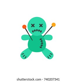 Voodoo Doll Vector Icon