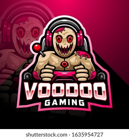 Voodoo Gaming Esport Mascot Logo