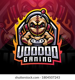 Voodoo Gaming Esport Mascot Logo