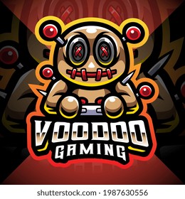 Voodoo Gaming Esport Mascot Logo