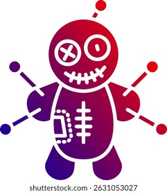 Voodoo Line vector Icon Design
