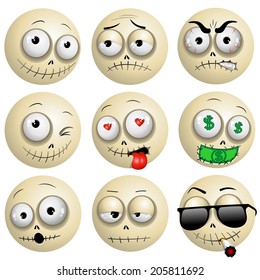 Voodoo Macumba Emotions Icons