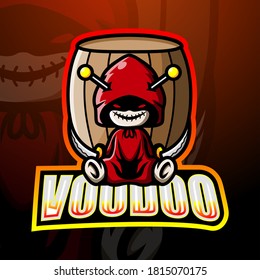 Voodoo Mascot Esport Logo Design