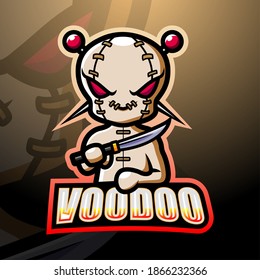 Voodoo Mascot Esport Logo Design