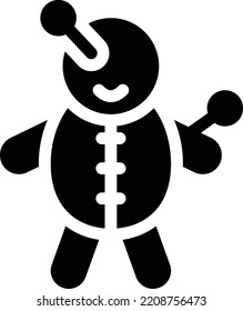 voodoo Vector illustration on a transparent background. Premium quality symbols. Gyliph vector icon for concept and graphic design.