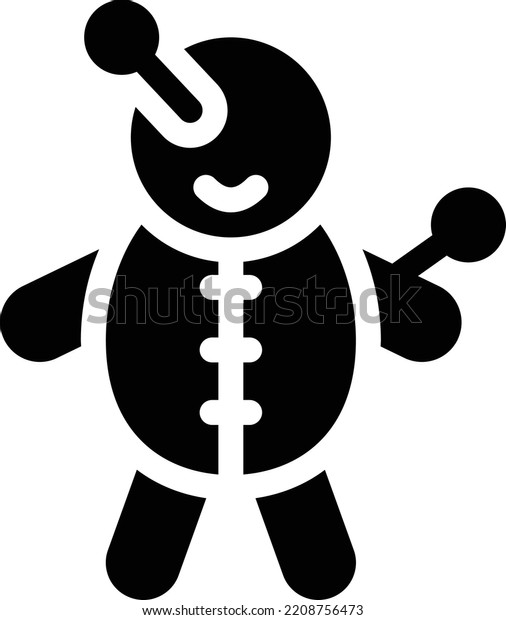 Voodoo Vector Illustration On Transparent Background Stock Vector ...