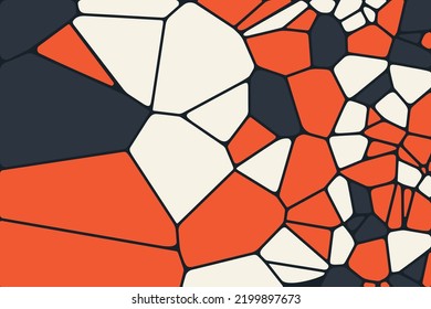 Voronoi colorful diagram geometrical tile texture, background, stone texture, print fabric vector mosaic patterns