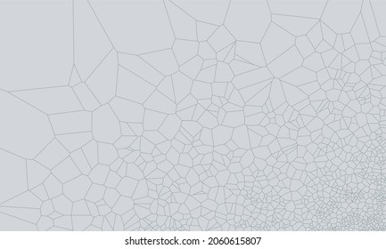 Voronoi grid for anything. Vector eps 10