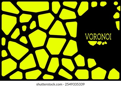 Fondo de piedra de textura Voronoi, mosaico se asemejan a la tierra árida agrietada, efecto de vidrio roto o piel de jirafa