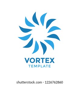 Vortex abstract graphic design template vector illustration