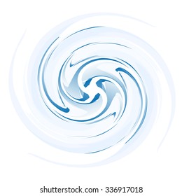 Vortex background vector.Swirl abstract isolate illustration.