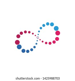 vortex circle logo and symbols template icons 