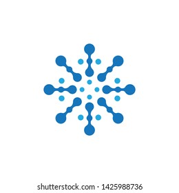 vortex circle logo and symbols template icons 