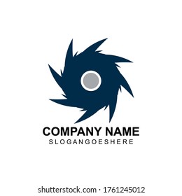 Vortex circle logo and symbols template icons app
