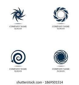 Vortex-Logo und Symbole - Vorlagensymbole App