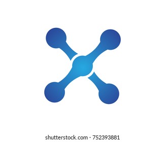 vortex circle logo and symbols template icons app