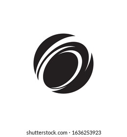 Vortex circle logo vector template