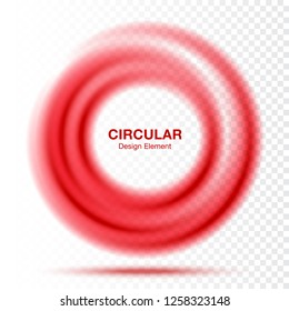 Vortex gradient round banner. Text presentation layout. Abstract red swirl circle frame isolated on transparent background. Circular translucent gradient frame.  Vector illustration. - Powered by Shutterstock - Get 15% off with code: PIKWIZARD15