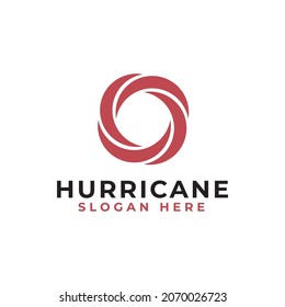 vortex hurricane logo design vector