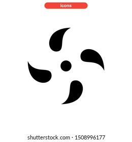 vortex icon isolated sign symbol vector illustration - High quality colored vector icons
