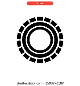 vortex icon isolated sign symbol vector illustration - High quality colored vector icons
