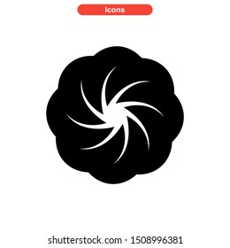 vortex icon isolated sign symbol vector illustration - High quality colored vector icons
