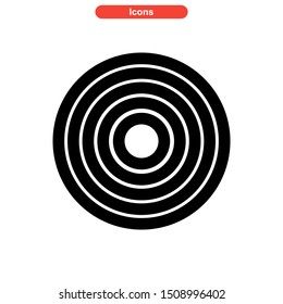 vortex icon isolated sign symbol vector illustration - High quality colored vector icons
