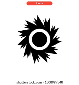 vortex icon isolated sign symbol vector illustration - high quality black style vector icons
